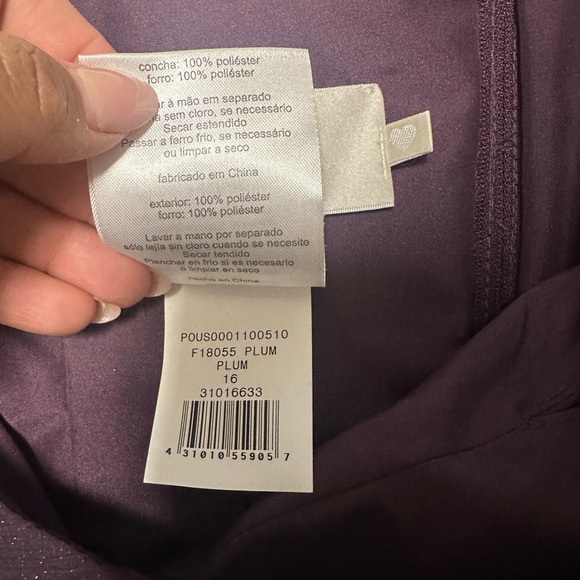 Bridesmaid dress plum - Picture 6 of 6